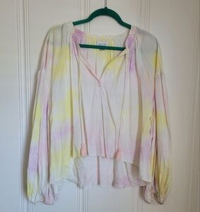 Saylor Multicolor Tie-Dye Women's Top